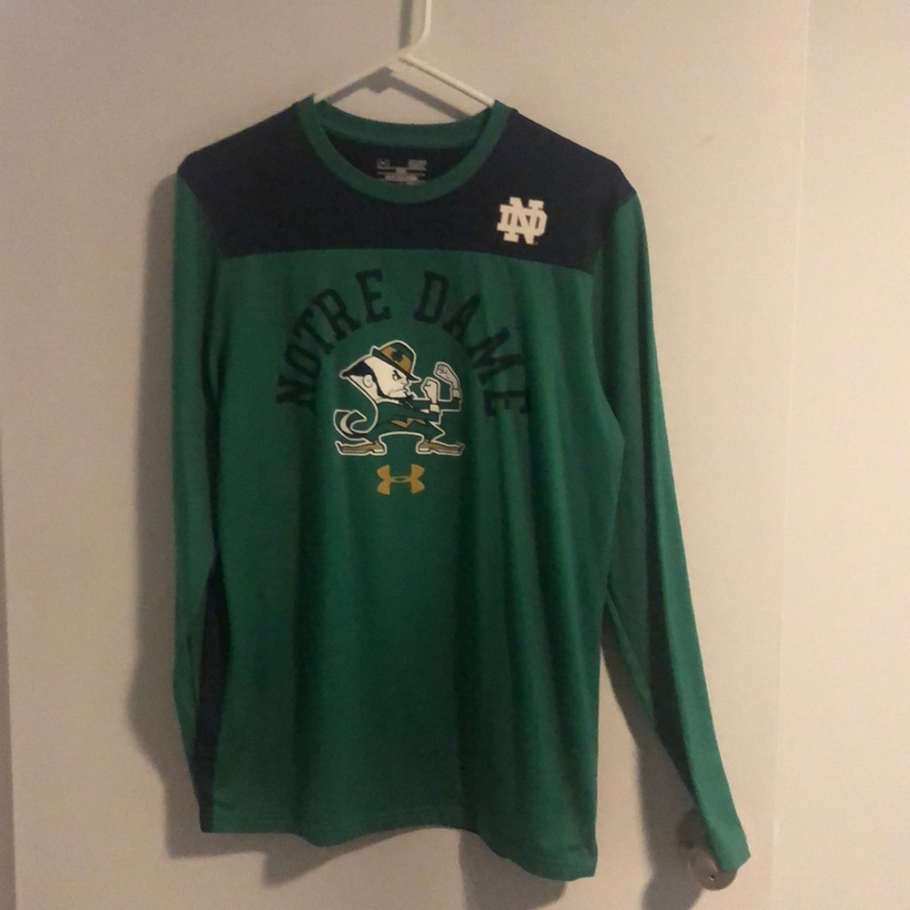 Small under armor Notre Dame long sleeve T-shirt